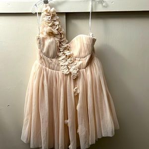 Ever new sweetheart bustier dress with rhinestones